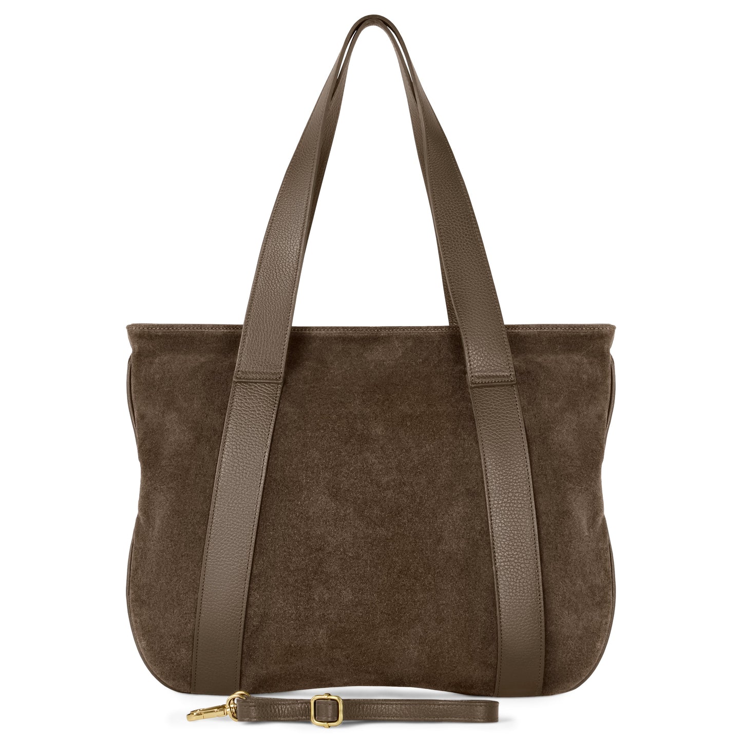 Italian Genuine Suede Tote Bag 282613