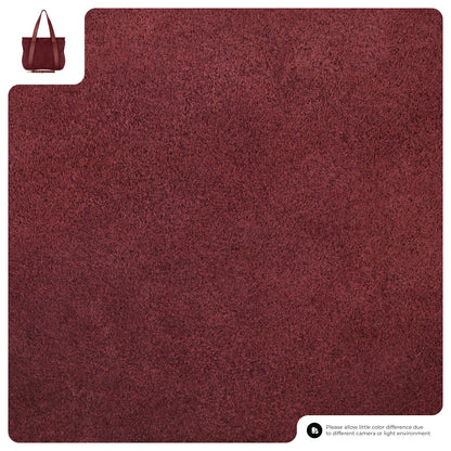 Italian Genuine Suede Tote Bag 282613