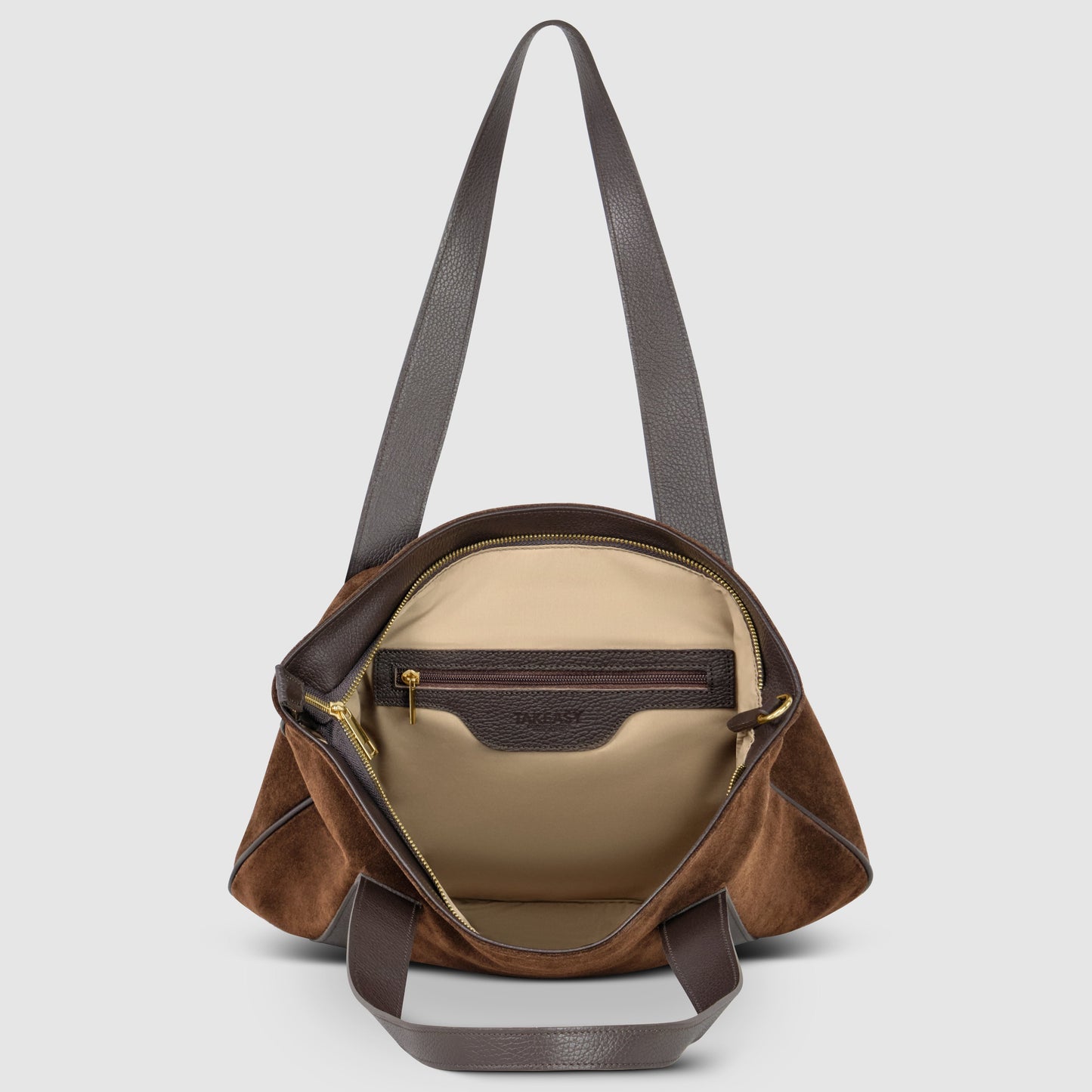 Italian Genuine Suede Tote Bag 282613