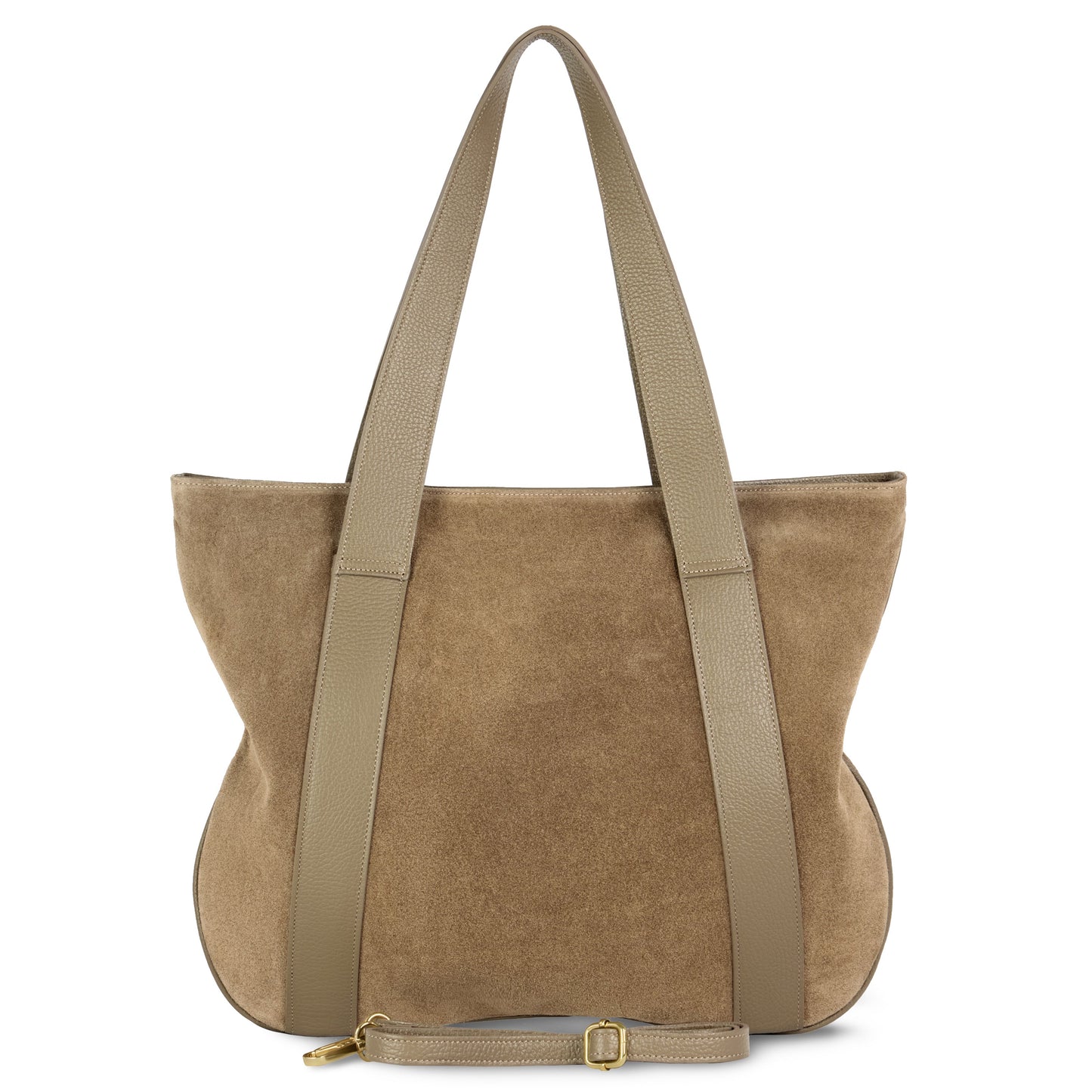 Italian Genuine Suede Tote Bag 282613