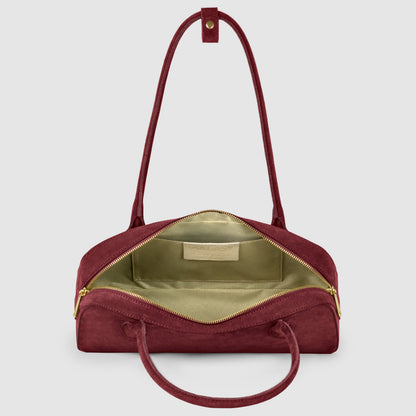 Italian Genuine Suede Shoulder Bag 272511