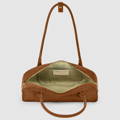 Italian Genuine Suede Shoulder Bag 272511