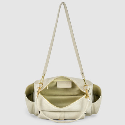 Italian Genuine Suede Shoulder Bag 323040