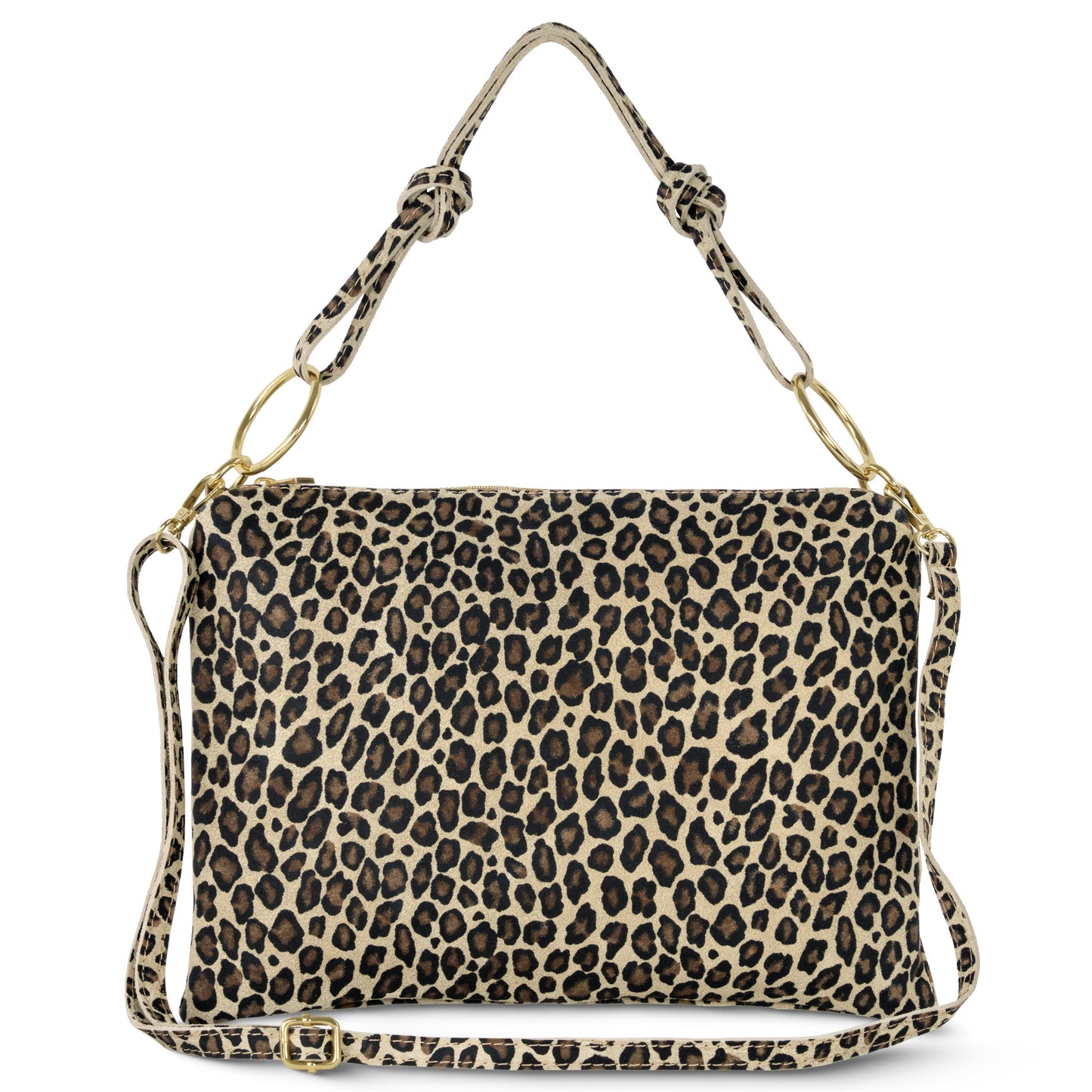 Italian Genuine Suede Shoulder Bag 171551