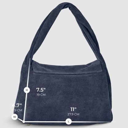 Italian Genuine Suede Top-Handle Bag 262495