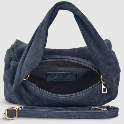 Italian Genuine Suede Top-Handle Bag 262495
