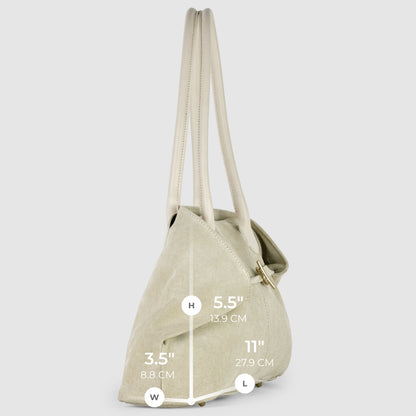 Italian Genuine Suede Tote Bag 242235