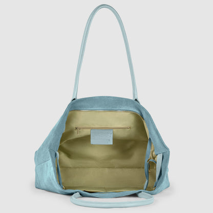 Italian Genuine Suede Tote Bag 242235