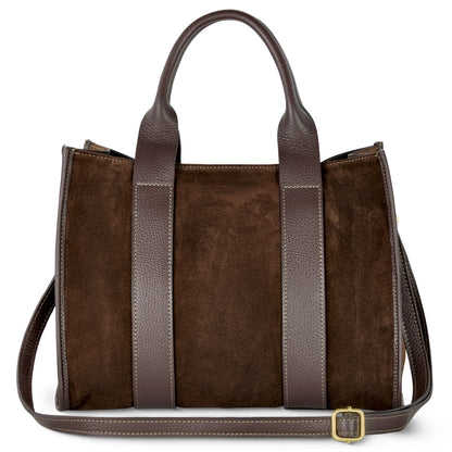 Italian Genuine Suede Tote Bag 282611