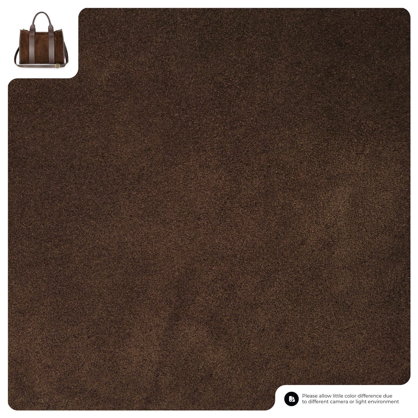 Italian Genuine Suede Tote Bag 282611
