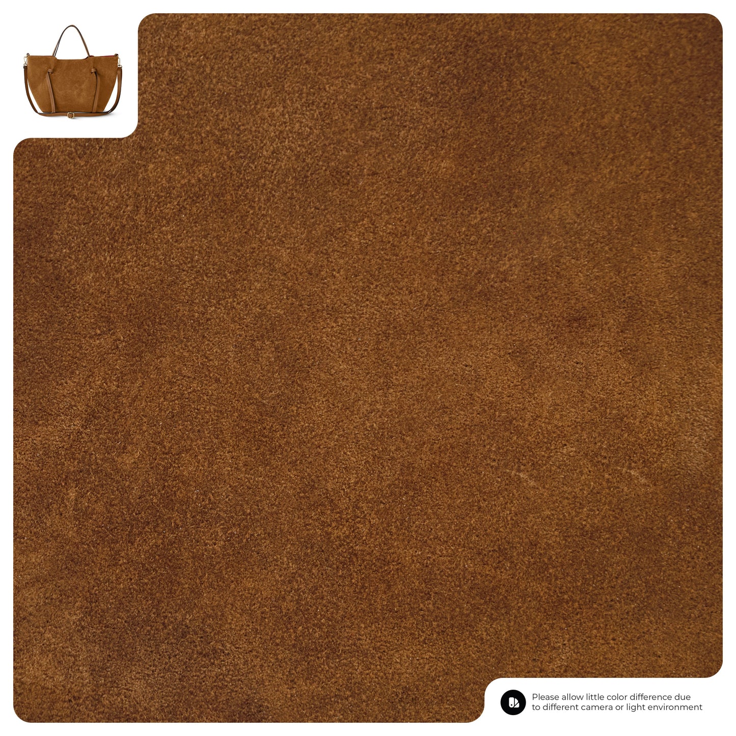 Italian Genuine Suede Tote Bag 292730