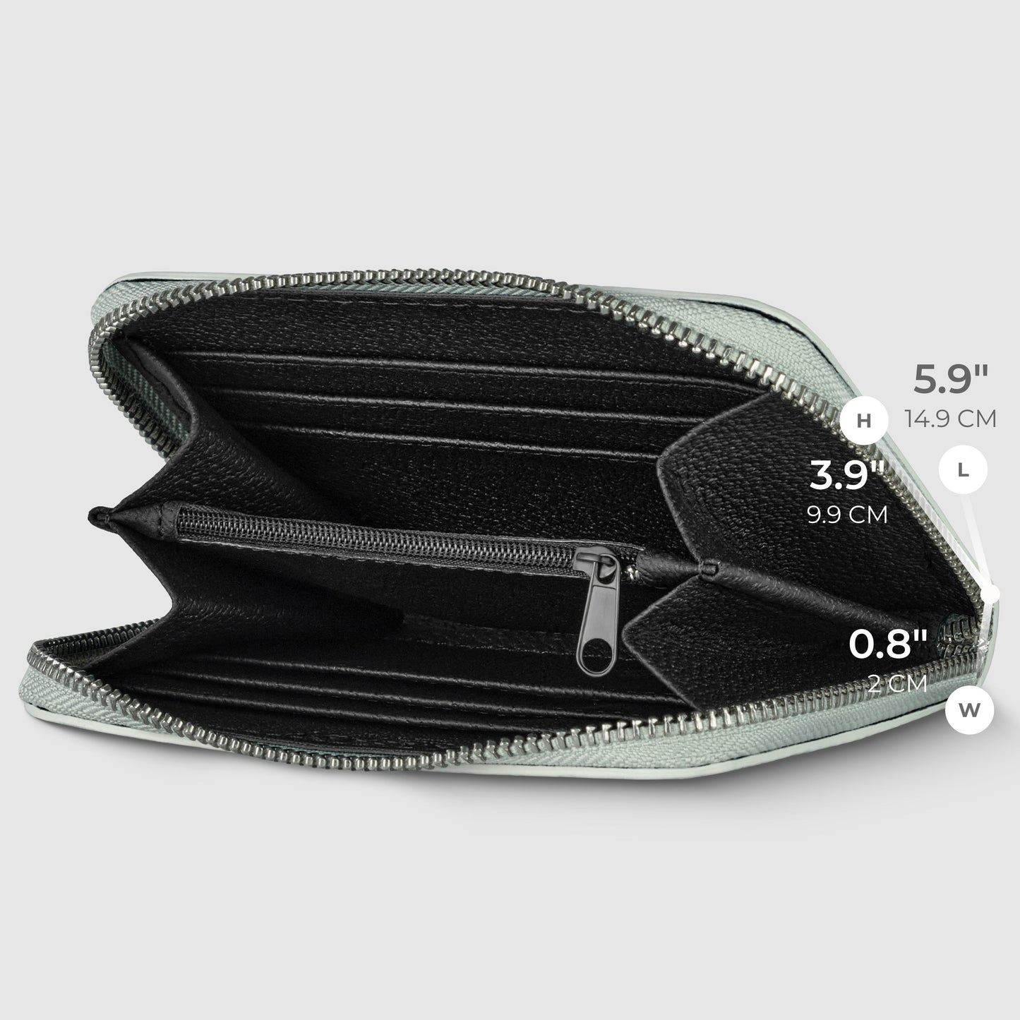 Italian Genuine Weave Metallic Suede Wallet 650988