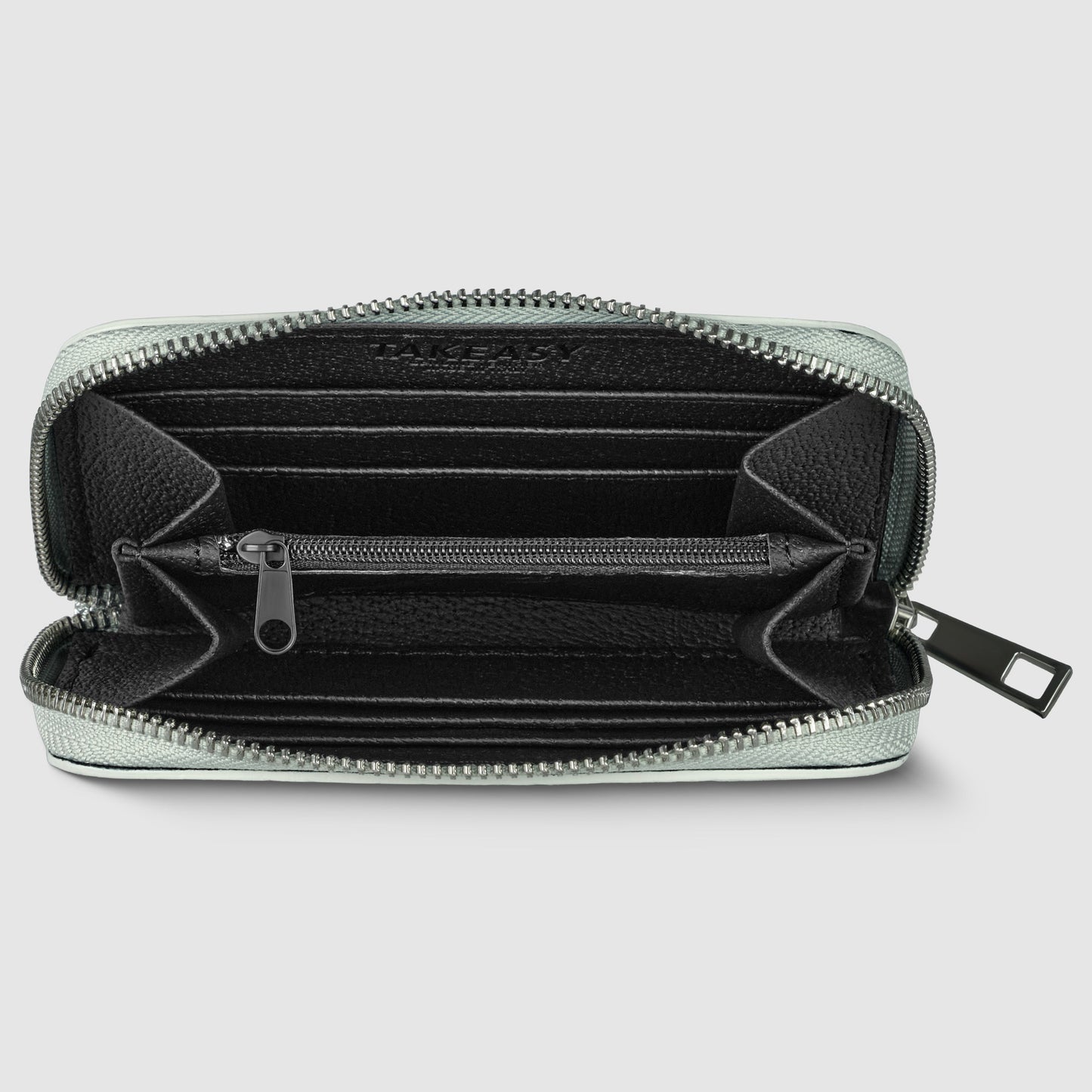 Italian Genuine Weave Metallic Suede Wallet 650988
