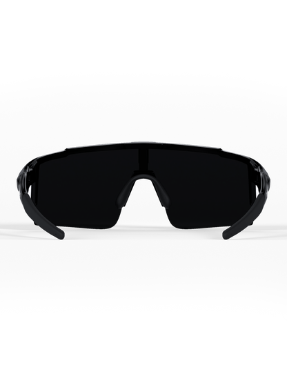 Black Polarized Cycling & Sport Sunglasses - UV400 for Men & Women