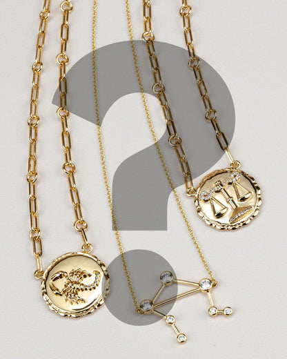 Mystery Zodiac Sign Necklace